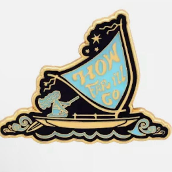 🌺 NEW! Loungefly Disney Moana How Far I’ll Go Pin - Picture 1 of 2